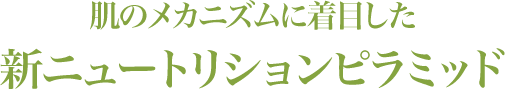 ｢酸化｣と｢糖化｣。つくり出す力に着目。